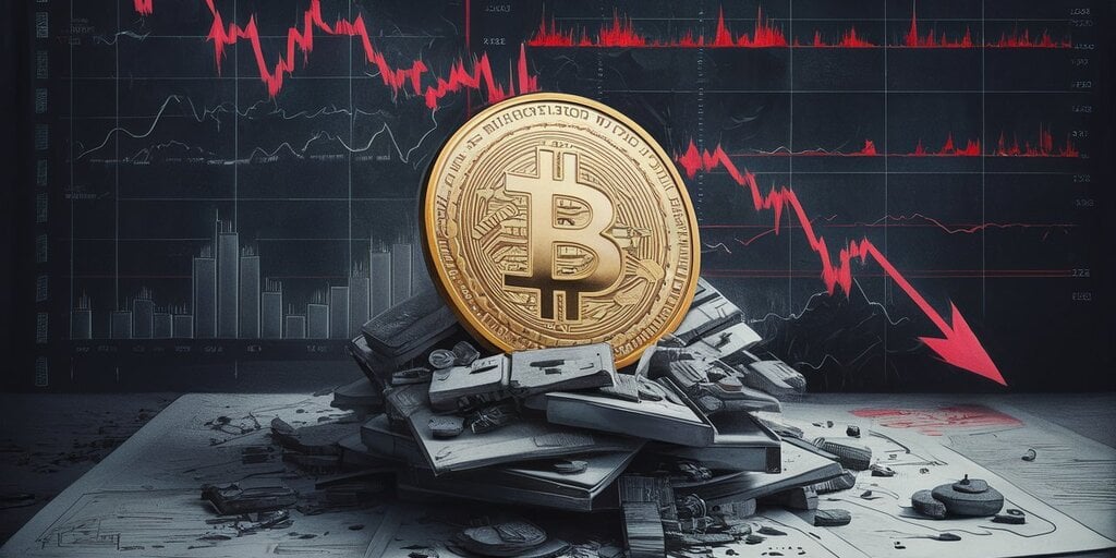 Bitcoin and Ethereum Dip, Triggering $250 Million in Liquidations