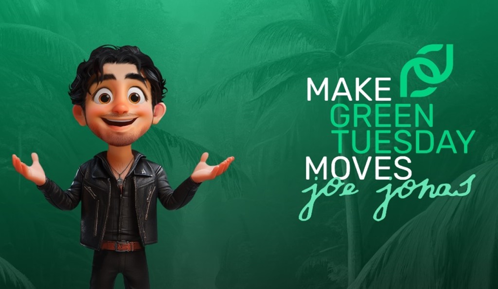 Joe Jonas joins PlanetPlay's Make Green Tuesday Moves gaming initiative