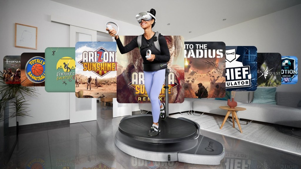 Omni One expands to 55 full-body VR titles with Arizona Sunshine 2 and Into the Radius