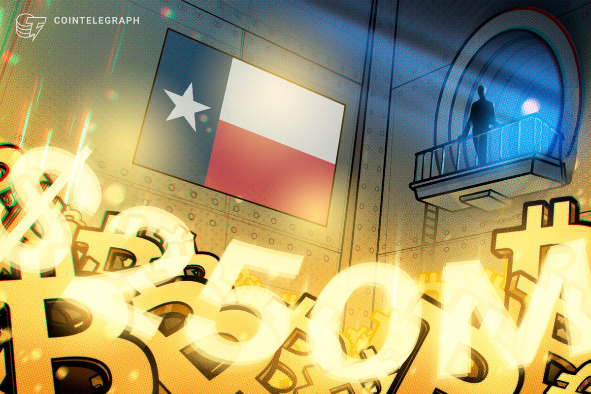 Texas lawmaker seeks to cap state’s proposed BTC purchases at $250M